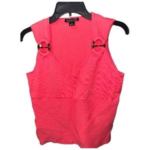 August Silk Vibrant Pink Tank Top